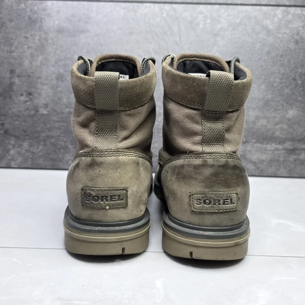 Sorel Carson Moc Toe‎ Waterproof Boot Major Wet Sand NM4763-245 Men's Size 13